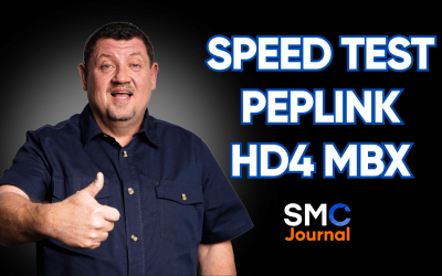 Bonded Cellular Network Speed with a Peplink HD4 is Amazing
